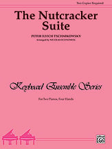 Nutcracker Suite-2 Piano/4hands piano sheet music cover Thumbnail